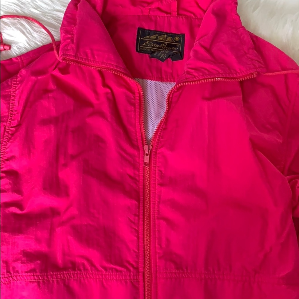 Hot Pink Eddie Bauer Windbreaker